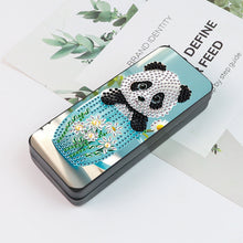 Load image into Gallery viewer, Flower Animal Leather DIY Diamond Painting Sunglasses Storage Box for Art Craft
