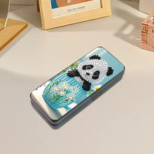 Load image into Gallery viewer, Flower Animal Leather DIY Diamond Painting Sunglasses Storage Box for Art Craft
