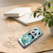 Load image into Gallery viewer, Flower Animal Leather DIY Diamond Painting Sunglasses Storage Box for Art Craft
