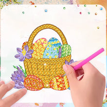 Load image into Gallery viewer, 6Pcs Acrylic Cute Pattern Diamond Art Refrigerator Magnets Sticker for Beginners
