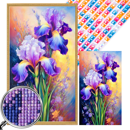 AB Diamond Painting - Full Square - Iris (40*70CM)
