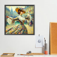 Load image into Gallery viewer, Diamond Painting - Full Round - Rococo Girl (40*40CM)
