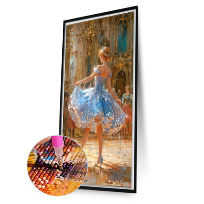 AB Diamond Painting - Full Round - Blonde At The Party (40*70CM)
