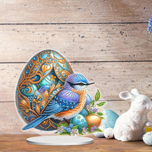 Load image into Gallery viewer, Acrylic Special Shape Flower Eggs Desktop Diamond Art Kits for Home Office Decor
