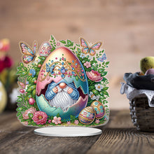 Load image into Gallery viewer, Acrylic Special Shape Flower Eggs Desktop Diamond Art Kits for Home Office Decor
