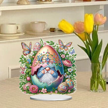 Load image into Gallery viewer, Acrylic Special Shape Flower Eggs Desktop Diamond Art Kits for Home Office Decor
