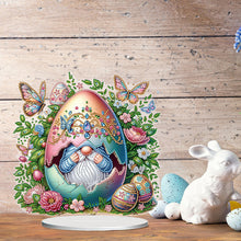 Load image into Gallery viewer, Acrylic Special Shape Flower Eggs Desktop Diamond Art Kits for Home Office Decor
