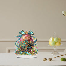 Load image into Gallery viewer, Acrylic Special Shape Flower Eggs Desktop Diamond Art Kits for Home Office Decor
