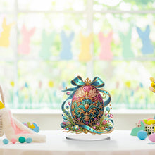 Load image into Gallery viewer, Acrylic Special Shape Flower Eggs Desktop Diamond Art Kits for Home Office Decor
