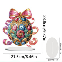 Load image into Gallery viewer, Acrylic Special Shape Flower Eggs Desktop Diamond Art Kits for Home Office Decor
