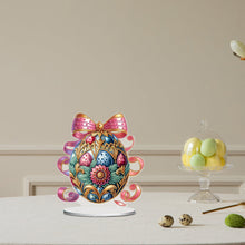 Load image into Gallery viewer, Acrylic Special Shape Flower Eggs Desktop Diamond Art Kits for Home Office Decor
