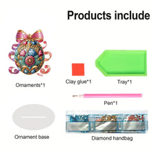 Load image into Gallery viewer, Acrylic Special Shape Flower Eggs Desktop Diamond Art Kits for Home Office Decor
