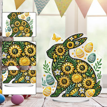 Load image into Gallery viewer, Acrylic Special Shape Flower Eggs Desktop Diamond Art Kits for Home Office Decor
