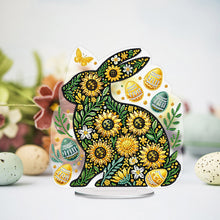 Load image into Gallery viewer, Acrylic Special Shape Flower Eggs Desktop Diamond Art Kits for Home Office Decor
