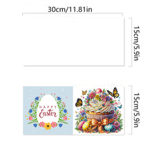 Load image into Gallery viewer, 6Pcs Birthday Diamond Handmade Card Diamond Daily Wish Card for Adults Beginners
