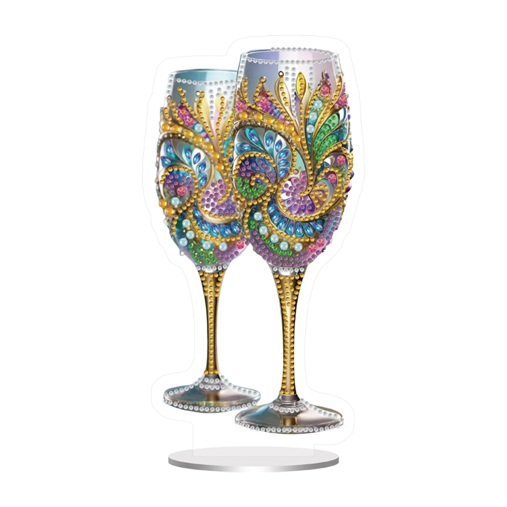 Acrylic Special Shaped Table Top Diamond Painting Ornament Kits Home Decor