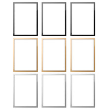 Load image into Gallery viewer, 9Pcs Magnetic Picture Frame Magnetic Photo Frame Multifunctional for Party Decor

