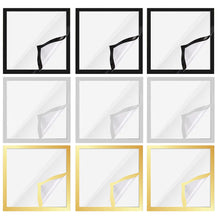 Load image into Gallery viewer, 9Pcs Magnetic Picture Frame Magnetic Photo Frame Multifunctional for Party Decor

