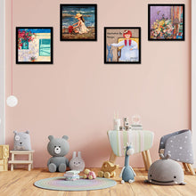 Load image into Gallery viewer, 9Pcs Magnetic Picture Frame Magnetic Photo Frame Multifunctional for Party Decor
