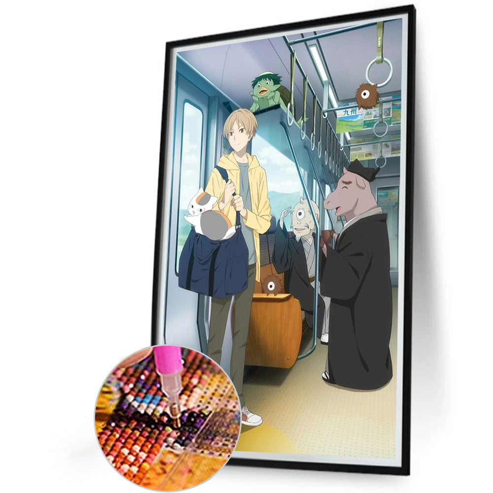 Diamond Painting - Full Round - Natsume Takashi And Intermediate (40*60CM)