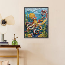 Load image into Gallery viewer, Diamond Painting - Partial Special Shaped - Quilled Paper Painting Of Marine Life (30*40CM)
