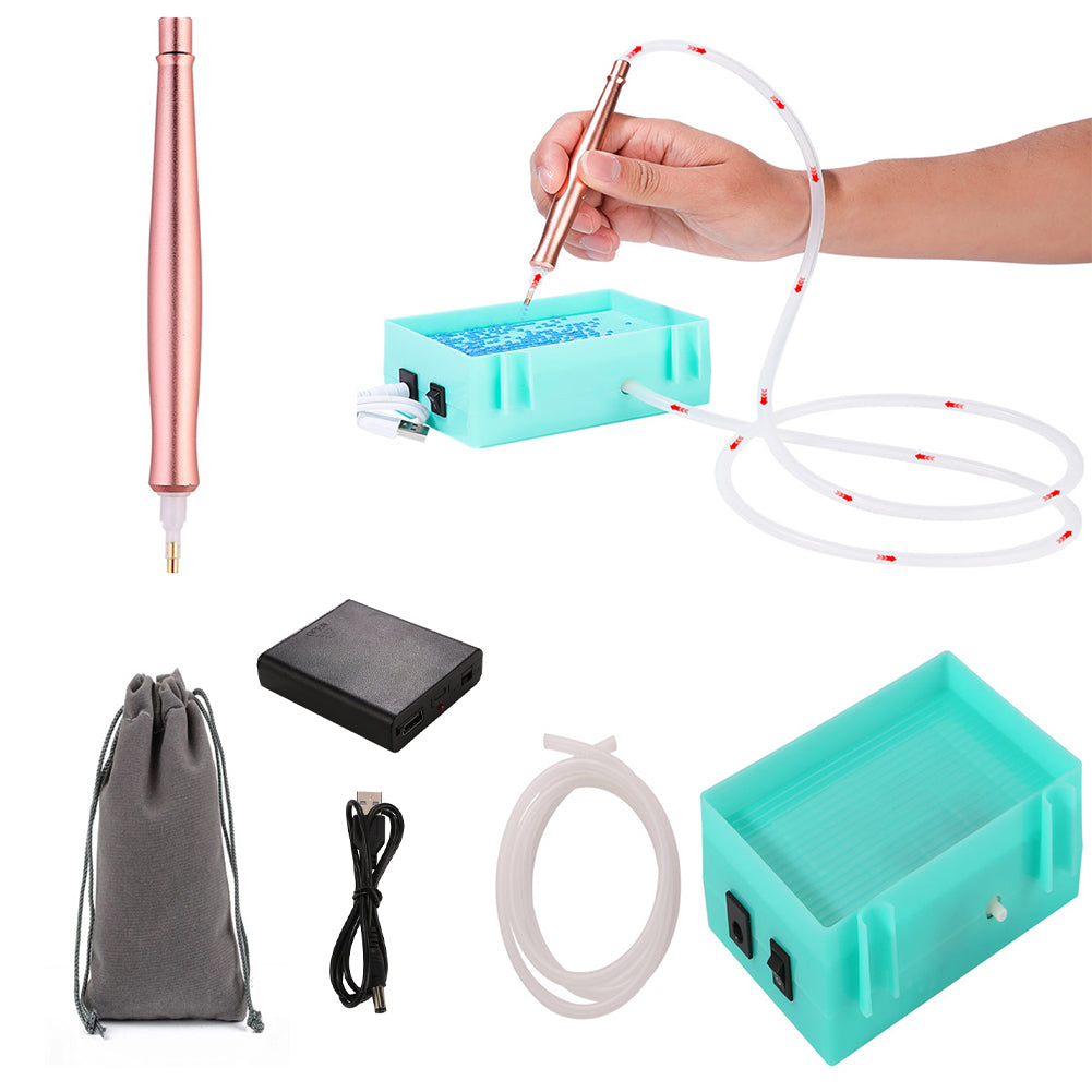 Diamond Painting Suction Device Portable Vacuum Diamond Painting Pen Kit for DIY