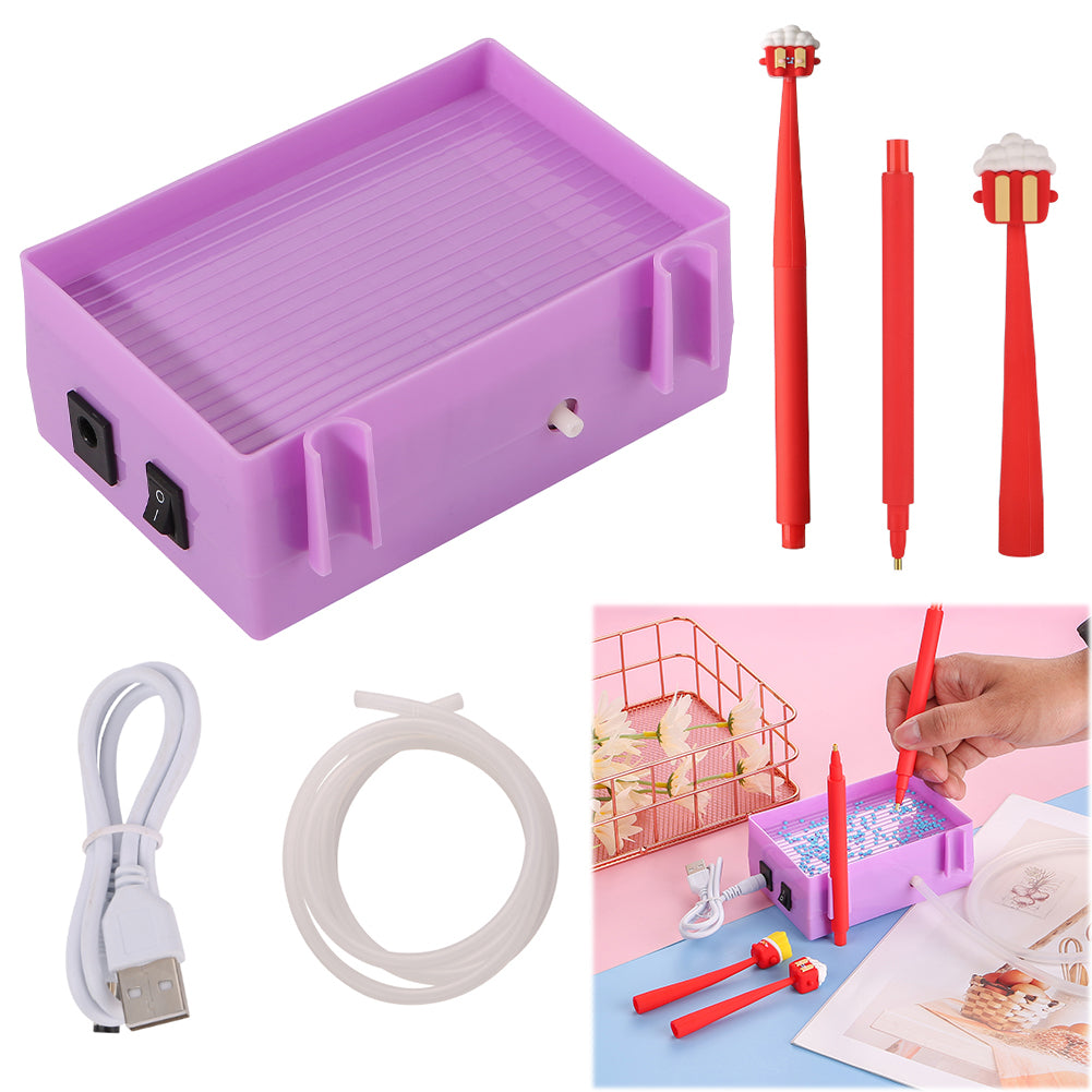 Diamond Painting Suction Device Portable Vacuum Diamond Painting Pen Kit for DIY