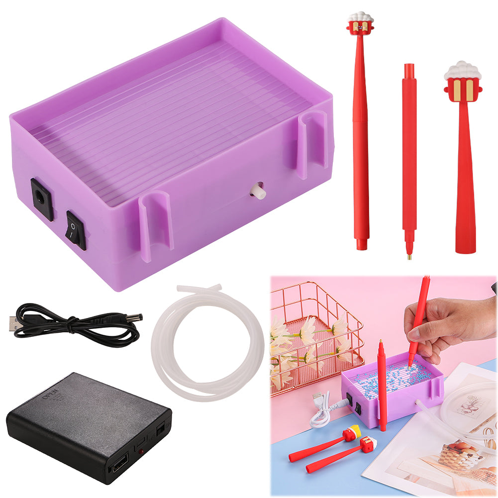 Diamond Painting Suction Device Portable Vacuum Diamond Painting Pen Kit for DIY