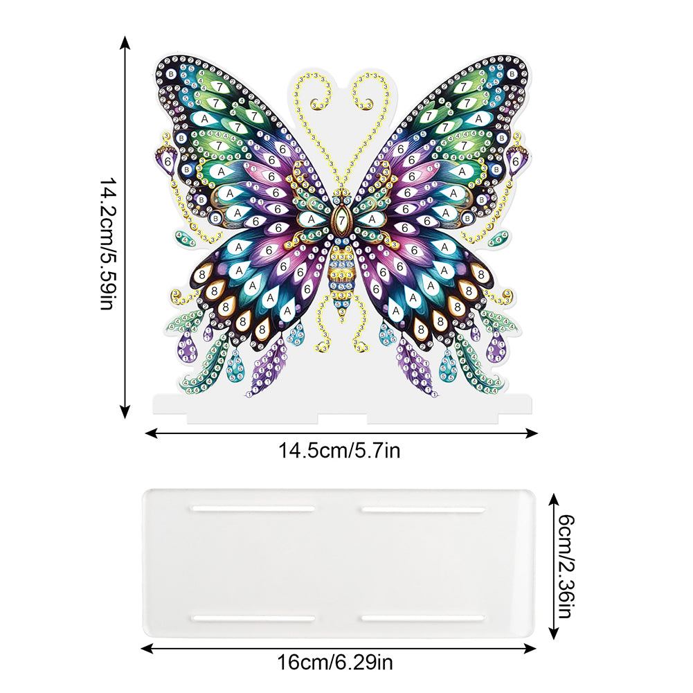 Acrylic Animals 5D DIY Diamond Art Paper Towel Storage Rack Decor for Home Decor