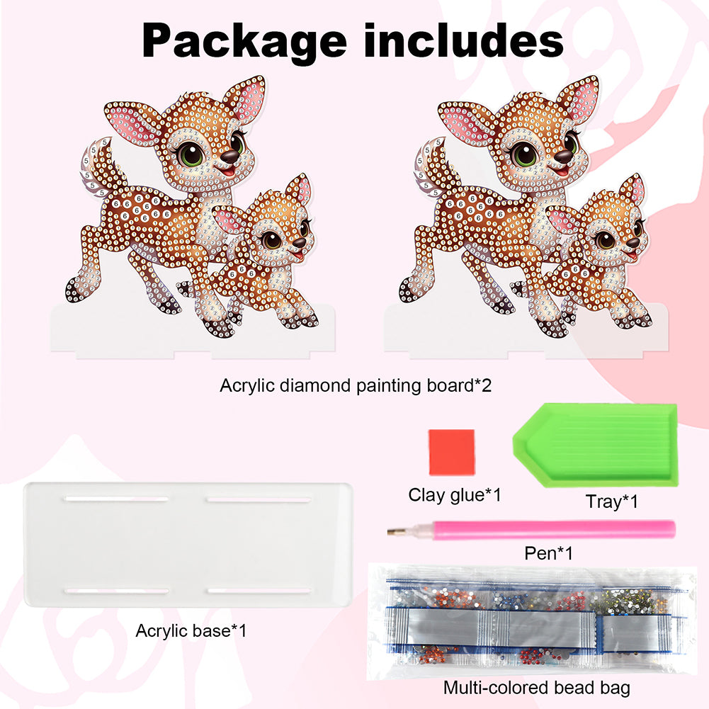 Acrylic Animals 5D DIY Diamond Art Paper Towel Storage Rack Decor for Home Decor