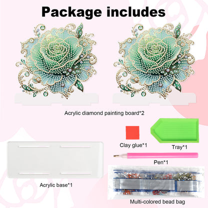 Acrylic Animals 5D DIY Diamond Art Paper Towel Storage Rack Decor for Home Decor