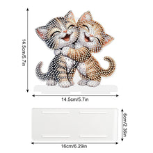 Load image into Gallery viewer, Acrylic Animals 5D DIY Diamond Art Paper Towel Storage Rack Decor for Home Decor

