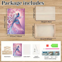 Load image into Gallery viewer, Diamond Painting Wooden Serving Tray with Handles Diamond Painting Dining Plate
