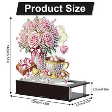 Load image into Gallery viewer, Diamond Painting Candle Holder Ornaments Diamond Art Aromatherapy Candle Holder
