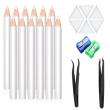 Load image into Gallery viewer, 22 Pieces Wax Rhinestone Picker Pencil Wax Pencil Set Rhinestone Picker Pen Set
