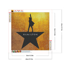 Load image into Gallery viewer, Diamond Painting - Full Round - Hamilton The Musical (40*40CM)
