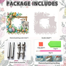 Load image into Gallery viewer, Acrylic Special Shape Animal Diamond Painting Desktop Decor Bedroom Table Decor
