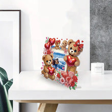 Load image into Gallery viewer, Acrylic Special Shape Animal Diamond Painting Desktop Decor Bedroom Table Decor
