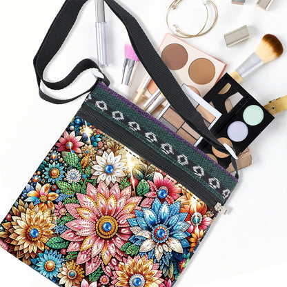 Flowers Animals 5D DIY Diamond Painting Shopper Bag Diamond Handmade Satchel Bag