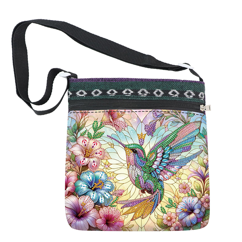 Flowers Animals 5D DIY Diamond Painting Shopper Bag Diamond Handmade Satchel Bag
