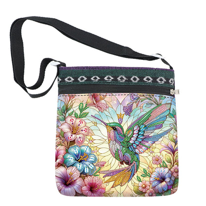 Flowers Animals 5D DIY Diamond Painting Shopper Bag Diamond Handmade Satchel Bag
