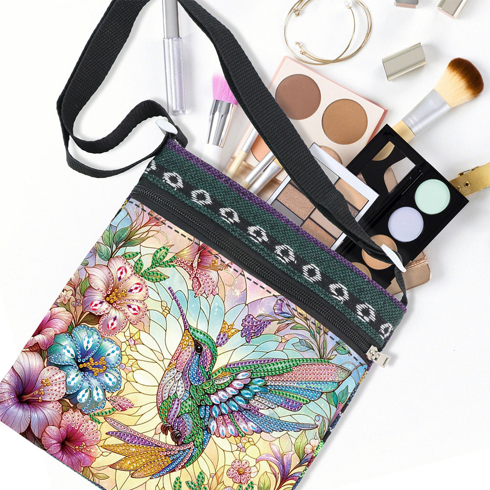 Flowers Animals 5D DIY Diamond Painting Shopper Bag Diamond Handmade Satchel Bag