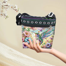 Load image into Gallery viewer, Flowers Animals 5D DIY Diamond Painting Shopper Bag Diamond Handmade Satchel Bag
