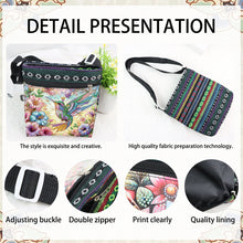 Load image into Gallery viewer, Flowers Animals 5D DIY Diamond Painting Shopper Bag Diamond Handmade Satchel Bag
