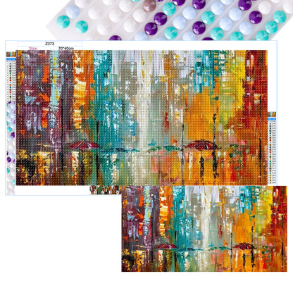 Diamond Painting - Full Round - Colorful Scenery (70*40CM)
