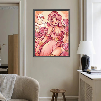 Diamond Painting - Full Round - Manga Girl (40*50CM)
