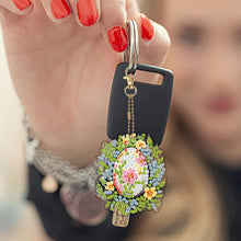 Load image into Gallery viewer, 6Pcs Double Sided Special Shape Animals Diamond Art Keyring for Beginners Adults
