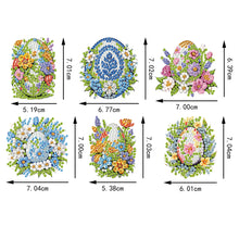 Load image into Gallery viewer, 6Pcs Double Sided Special Shape Animals Diamond Art Keyring for Beginners Adults
