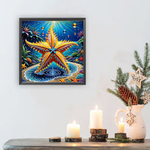 Load image into Gallery viewer, Diamond Painting - Partial Special Shaped - Marine Animals Starfish (30*30CM)

