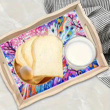 Load image into Gallery viewer, Wooden Beautiful Pattern 5D Diamond Painting Tray Art Craft with Handle for Desk

